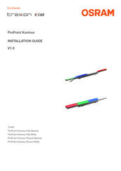 Osram ProPoint Kontour Flat Wide Installation Manual