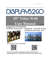 Displays2go VW22BDL49 User Manual
