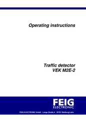 Feig Electronic VEK M2E-2-E Operating Instructions Manual