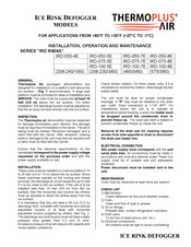 ThermoPlus Air IRD-075-5E Installation, Operation And Maintenance Manual
