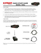 ESTeem 195Es Quick Start Manual