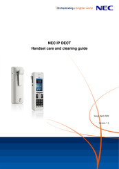 NEC G266 Care And Cleaning Manual