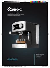 Cecotec Cumbia POWER ESPRESSO 20 Manuals | ManualsLib