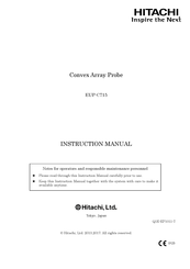 Hitachi EUP-C715 Instruction Manual