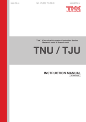 THK TNU-CC Instruction Manual