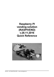 Raspberry Pi RASPIVEND Quick Reference
