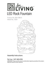 for Living 059-7308-0 Assembly Instructions Manual