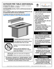 Kingsman Fireplaces OLT48BMAP User Manual