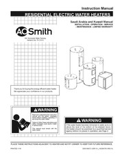 A.O. Smith Kuwait Instruction Manual