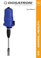 dosatron D9 Green Line User Manual