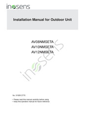 Haier MRVIII-S AV12NMSETA Installation Manual
