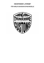 Thunderbike FATBOB Mounting Instructions