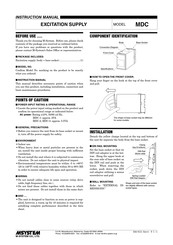 M-System MDC Instruction Manual