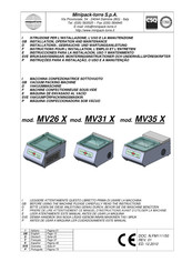 Minipack-Torre MV26 X Installation, Operation And Maintenance Manual