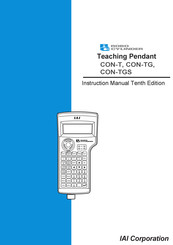 IAI Robo Cylinder CON-T Instruction Manual