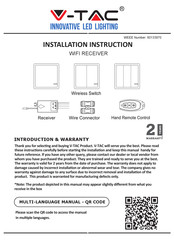 V-TAC VT-5129 Installation Instructions Manual