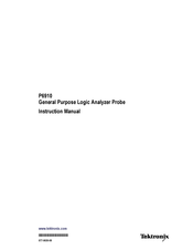 Tektronix P6910 Instruction Manual