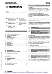 Schmersal AES 2135 Operating Instructions Manual