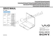Sony VGN-BX665P - VAIO - Core 2 Duo 1.66 GHz Service Manual