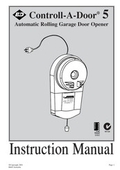 B&D Controll-A-Door 5 Instruction Manual
