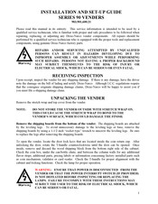 Dixie Narco 90 Series Installation And Setup Manual