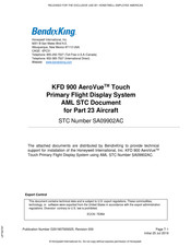 BENDIXKing KFD 900 AeroVue Manual