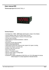 montwill M3-3T User Manual