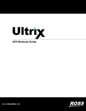 Ross Ultrix 2101DR-008-11 Manual
