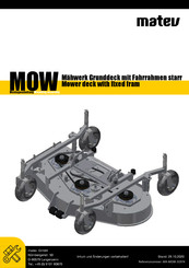 matev MOW 190 Mounting Assembly