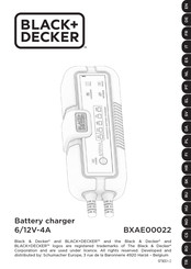 Black & Decker 6/12V-4A Instructions For Use Manual