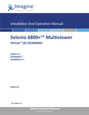Imagine HView QS QVM6800+ Installation And Operation Manual