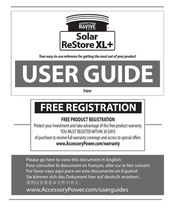 ReVIVE Solar ReStore XL+ User Manual