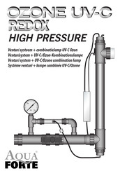 AQUA FORTE Ozone Redox UV-C High Pressure Manual