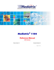 Mediatrix 1124 Reference Manual