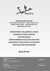 Jata electro EV104 Instructions Of Use