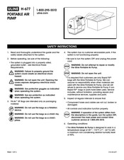 U-Line H-677 Manual