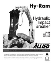 Allied Hy-Ram HR230 Safety, Operation And Maintenance