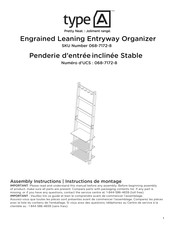 TYPE A 068-7172-8 Assembly Instructions Manual