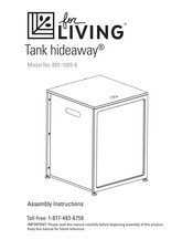 for Living Tank hideaway 085-1503-6 Assembly Instructions Manual