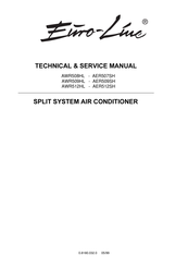 Euro-Line AWR508HL Technical & Service Manual