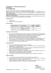 Heitronic 35268 Installation And Operating Instructions Manual