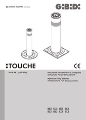 Bandini GIBIDI TOUCHE 120 Instructions For Installations