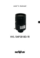 Novus NVL-5MP3818D/IR User Manual