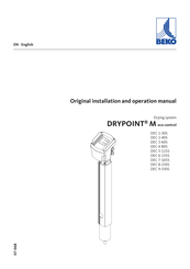 Beko DRYPOINT M eco control DEC 7-165S Original Installation And Operation Manual