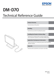 Epson DM-D70 Technical Reference Manual