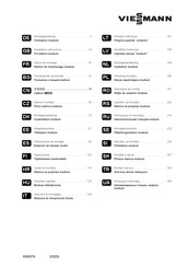 Viessmann Fillstation medium Installation Instructions Manual
