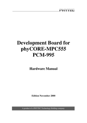 Phytec PCM-995 Hardware Manual