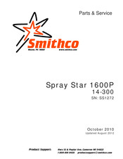 Smithco Spray Star 1600P Parts & Service