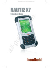 HandHeld Nautiz X7 Quick Start Manual