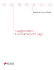 Keysight 85059G Operating & Service Manual